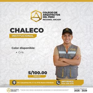 Chaleco de Obra CAP