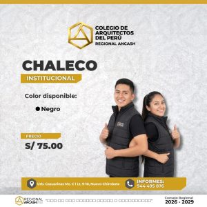 Chaleco CAP